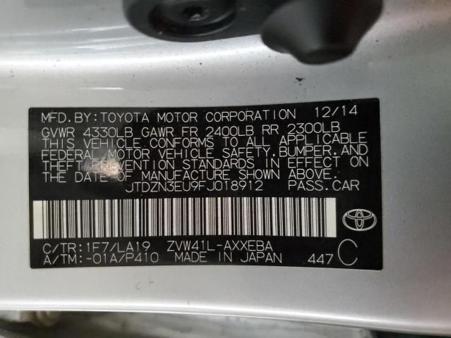 2015 Toyota Prius V
