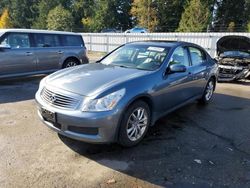 Infiniti Vehiculos salvage en venta: 2007 Infiniti G35