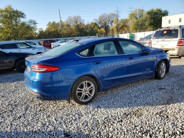 2018 Ford Fusion SE Hybrid