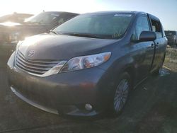 Toyota Sienna xle salvage cars for sale: 2017 Toyota Sienna XLE