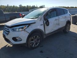 Salvage cars for sale from Copart Windham, ME: 2017 Ford Escape SE