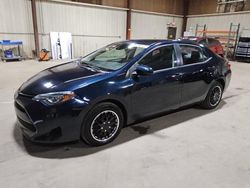 Toyota Corolla salvage cars for sale: 2018 Toyota Corolla L