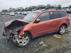 Subaru salvage cars for sale: 2010 Subaru Forester 2.5X Premium