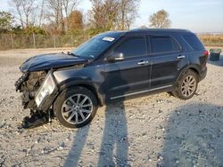 Salvage cars for sale from Copart Cicero, IN: 2017 Ford Explorer Limited