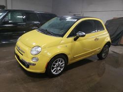 Fiat salvage cars for sale: 2012 Fiat 500 Lounge