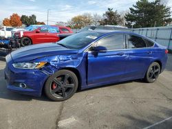 Ford salvage cars for sale: 2016 Ford Fusion SE