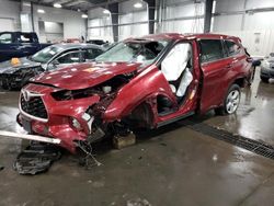 Toyota Highlander salvage cars for sale: 2021 Toyota Highlander L