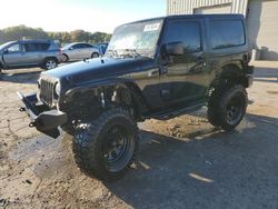 Jeep Wrangler salvage cars for sale: 2016 Jeep Wrangler Sport