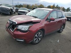 Salvage cars for sale from Copart Denver, CO: 2017 Subaru Forester 2.5I Premium