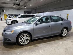 Volkswagen salvage cars for sale: 2011 Volkswagen Jetta SEL