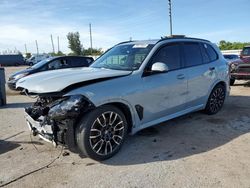 BMW x5 salvage cars for sale: 2024 BMW X5 Sdrive 40I