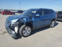 Volkswagen Atlas salvage cars for sale: 2019 Volkswagen Atlas SE