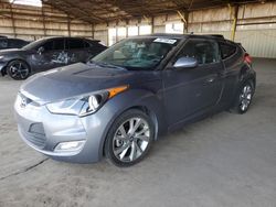 Hyundai Veloster salvage cars for sale: 2017 Hyundai Veloster