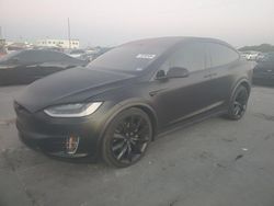 Tesla Model x salvage cars for sale: 2017 Tesla Model X