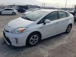 Toyota salvage cars for sale: 2015 Toyota Prius