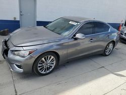 Infiniti salvage cars for sale: 2020 Infiniti Q50 Pure