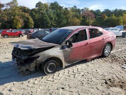 Toyota Camry salvage cars for sale: 2020 Toyota Camry LE