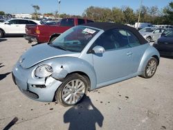 Volkswagen salvage cars for sale: 2009 Volkswagen New Beetle S