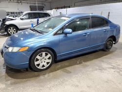 Honda Civic salvage cars for sale: 2008 Honda Civic LX