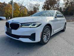 BMW 5 Series salvage cars for sale: 2021 BMW 530 XI