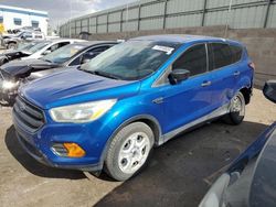 Ford Escape salvage cars for sale: 2017 Ford Escape S