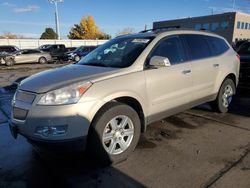 Chevrolet Traverse salvage cars for sale: 2012 Chevrolet Traverse LT