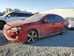 Subaru Impreza salvage cars for sale: 2017 Subaru Impreza Sport