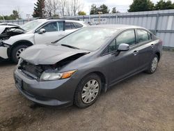 Honda salvage cars for sale: 2012 Honda Civic LX