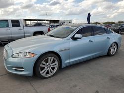 Jaguar xj salvage cars for sale: 2013 Jaguar XJL Portfolio