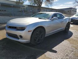 Chevrolet Camaro salvage cars for sale: 2015 Chevrolet Camaro LT