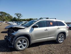 Toyota Highlander salvage cars for sale: 2015 Toyota Highlander Limited