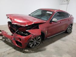 BMW x6 salvage cars for sale: 2018 BMW X6 SDRIVE35I