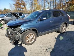 KIA Sorento salvage cars for sale: 2015 KIA Sorento LX