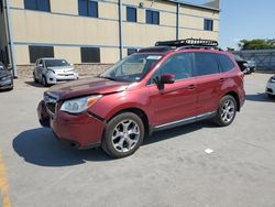 Subaru salvage cars for sale: 2016 Subaru Forester 2.5I Touring