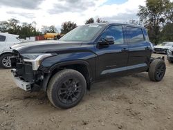 Toyota Tundra salvage cars for sale: 2024 Toyota Tundra Crewmax SR