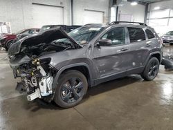 Jeep Grand Cherokee salvage cars for sale: 2021 Jeep Cherokee Latitude Plus