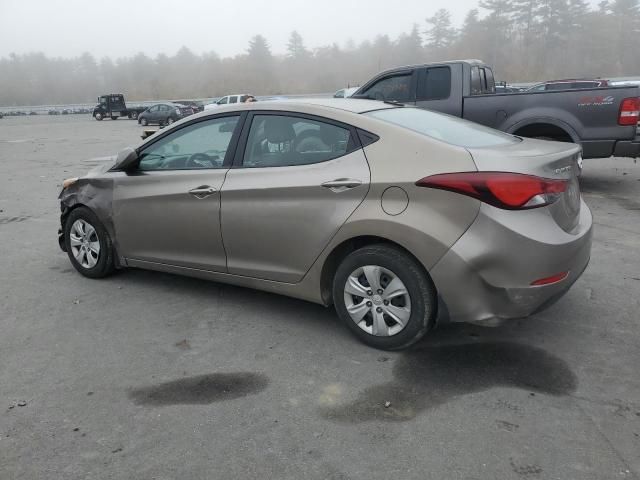 2016 Hyundai Elantra SE