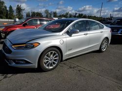 Ford Fusion salvage cars for sale: 2018 Ford Fusion TITANIUM/PLATINUM Phev