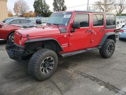 Jeep Wrangler salvage cars for sale: 2011 Jeep Wrangler Unlimited Sport