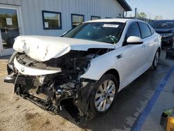 KIA Optima salvage cars for sale: 2016 KIA Optima LX