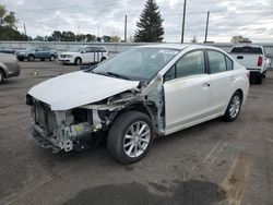 Subaru Impreza salvage cars for sale: 2012 Subaru Impreza Premium