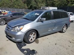 Honda Odyssey Touring salvage cars for sale: 2007 Honda Odyssey Touring