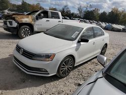 Volkswagen salvage cars for sale: 2016 Volkswagen Jetta Sport