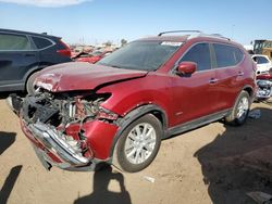 Nissan salvage cars for sale: 2018 Nissan Rogue SV Hybrid