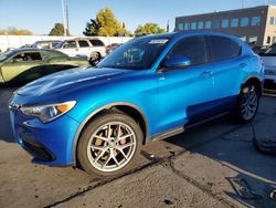 Alfa Romeo Stelvio salvage cars for sale: 2018 Alfa Romeo Stelvio TI Sport