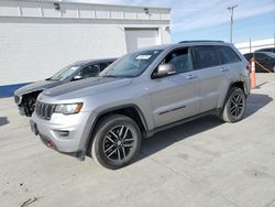 Jeep Grand Cherokee salvage cars for sale: 2017 Jeep Grand Cherokee Trailhawk