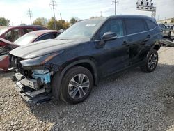 Toyota Highlander salvage cars for sale: 2024 Toyota Highlander LE