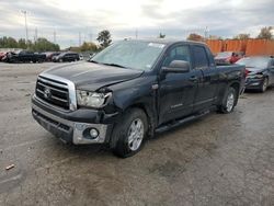 Toyota Tundra salvage cars for sale: 2010 Toyota Tundra Double Cab SR5