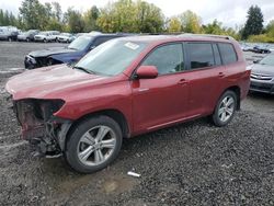 Toyota Highlander salvage cars for sale: 2008 Toyota Highlander Sport