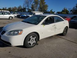 Pontiac salvage cars for sale: 2008 Pontiac G6 Value Leader